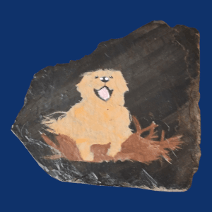 Retriever Engraved Slate